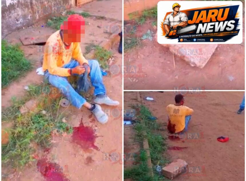 Enteado agride padrasto com faca e pedra em tentativa de homicídio na zona Leste de Porto Velho